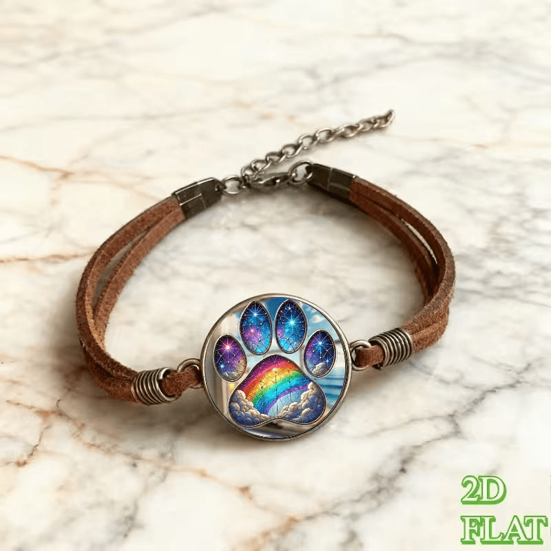 2D Flat Pattern Vintage Bangle Bracelet, Anniversary Gift